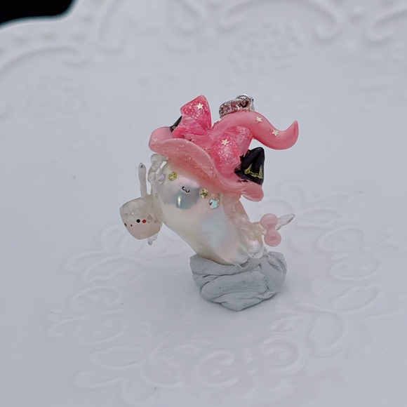 1016 New Handmade Flame Ball Pearl One of a kind Detachable Pendants - Picture 7 of 16